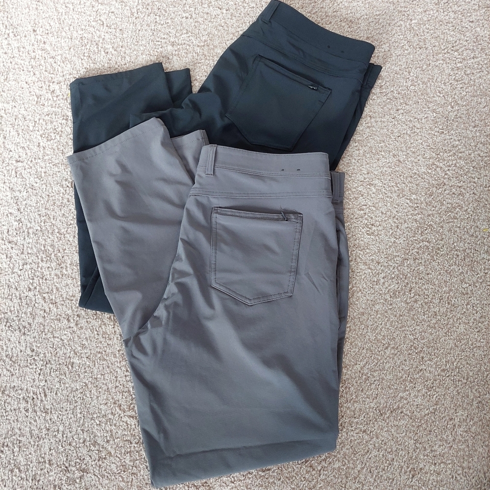 Mizzen + Main Helmsman Slim Performance Pants Men's 38×32 Golf Outdoor - Picture 5 of 6